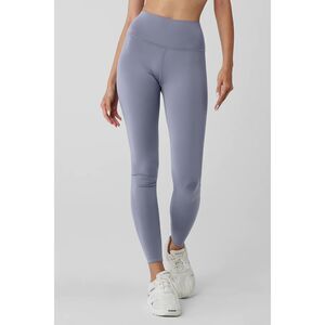 Alo YOGA HIGH-WAIST AIRLIFT LEGGING 7/8 LENGHT FOG SIZE XXS NWT